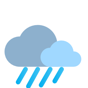 Heavy rain
